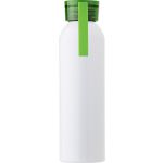 Alumnium palack, 650 ml, fehr/lime (9303-19)