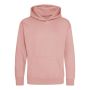 AWDis kapucnis gyerekpulver, Dusty Pink