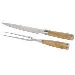 Cucinar hússzeletelő kés és villa, ezüst (11315281)