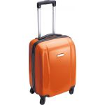 Gurulós bőrönd, narancs (5392-07)