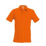 Kariban férfi piké póló, Orange (KA241OR)