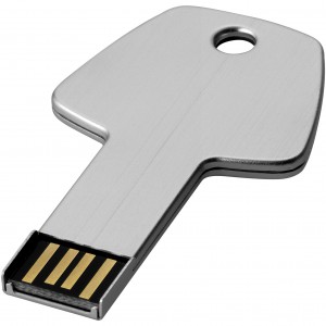 Kulcs pendrive, ezst, 8GB (raktri) (pendrive)