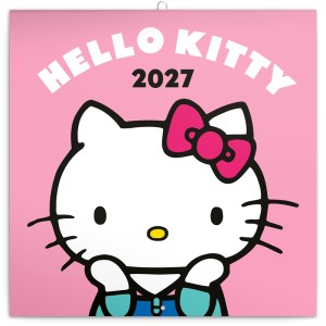 Lemeznapt�r Hello Kitty 2027, 30 x 30 cm