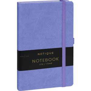 Notebook Lila, lined, 13 � 21 cm