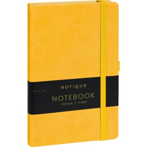 Notebook Yellow, lined, 13 � 21 cm