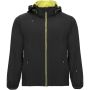 Roly Siberia uniszex softshell dzseki, Solid black