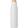 Rozsdamentes acl, duplafal palack, 500 ml, fehr