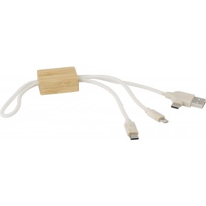 USB tltkbel s kulcstart, barna (vezetk, eloszt, adapter, kbel)