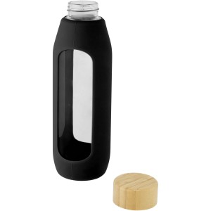Tidan vizesveg szilikon pnttal, 600 ml, fekete (vizespalack)