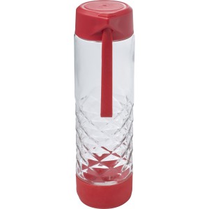 Üvegpalack, 590 ml, piros (vizespalack)